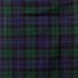 Size 30 Ladies Billie Pleated Kilt Knee Length Skirt in Black Watch Tartan