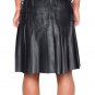 34 Size Gothic Kilt Modern Style Leather Utility Kilt