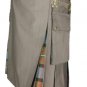 40 Size Brown Hybrid Kilt Custom Made Royal Stewart Black Watch Black Stewart Wallace