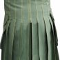 38 Size Olive Green Cross Cargo Pockets Cotton Deluxe Utility Kilt Handmade Utility Kilt