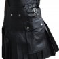 32 Waist Handmade Original Cowhide Leather Kilt Handmade Utility Kilt Leather Skirt