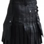 32 Waist Handmade Original Cowhide Leather Kilt Handmade Utility Kilt Leather Skirt