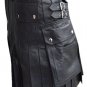 32 Waist Handmade Original Cowhide Leather Kilt Handmade Utility Kilt Leather Skirt