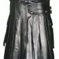 36 Size New Handmade Original Cowhide Leather Kilt Deluxe Utility Kilt Leather Skirt