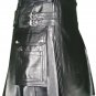 38 Size New Handmade Original Cowhide Leather Kilt Deluxe Utility Kilt Leather Skirt