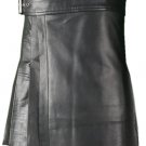 30 Size Handmade Original Cowhide Leather Kilt Deluxe Leather Skirt kilt Men/Ladies