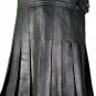 30 Size Handmade Original Cowhide Leather Kilt Deluxe Leather Skirt kilt Men/Ladies