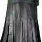 34 Size Handmade Original Cowhide Leather Kilt Deluxe Leather Skirt kilt Men/Ladies