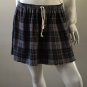 New Ladies grey watch tartan billie skirt with elastic band