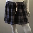 Custom Size Ladies Billie Skirt Outfit Grey Watch Tartan Skirt Elastic Waist