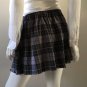 New Ladies grey watch tartan billie skirt with elastic band