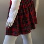 Ladies Women's Wallace Tartan Scottish Billie Kilt Mod Mini Skirt