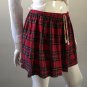 Ladies Women's Wallace Tartan Scottish Billie Kilt Mod Mini Skirt