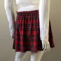 Custom Size Ladies Billie Skirt Wallace Tartan and Elastic Waist