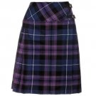 Women's Mini Kilts-Knee Length Skirt In Pride of Scotland Tartan-Taichi Industries