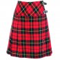 New Ladies Wallace Tartan Scottish Knee Length Kilt Skirt-Taichi Industries
