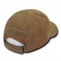 Solid Coyote Brown Tactical Operator Low Crown Contractor Military Patch Cap Hat
