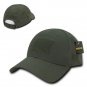Olive Green Tactical Operator Contractor Patch Low Crown Baseball Cap Hat