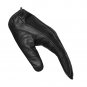 New Police Duty Soft Leather Short Thin Unlined Search Gloves Black