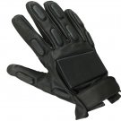 Police Leather Glove Tactical Riot Military Security Training Ass
