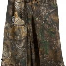 Real Tree Camo Tactical Duty Utility Kilt With Cargo Pockets