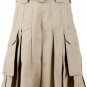 34 Size Tactical duty kilt combat cargo uniform battle Khaki Utility kilt