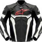 Alpinstar Motorbike Motorcycle Leather Racing Jacket Safety Pads For BMW
