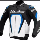 Men's Super Speed Motorcycle Racing Biker Leather Jacket XS-6XL Sizes