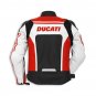 MENS RED BLACK MOTORBIKE RACING MOTOGP LEATHER JACKET SAFETY PADS