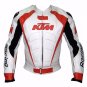 Racing Motorcycle Leather Jacket Safety Pads For KTM Alpinstar