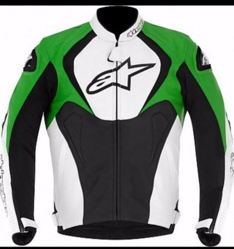 Men Motorcycle Racing Biker Leather Jacket XS-6XL Size Available