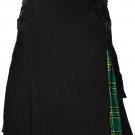 32 Size Leather Strap hybrid kilts for men