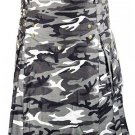 42 Size new modern camo utility kilt