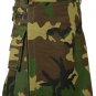 32 Size Digital Camo Modern Utility Kilt with Cargo Pockets