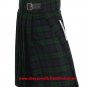 34 Size Men's Black Tartan Kilt 5 Yard Tartan kilts Casual Kilts Wedding Kilts