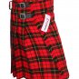50 Size Men's Scottish Wallace Tartan Kilt 5 Yard 13oz Tartan Kilt Wedding Kilts