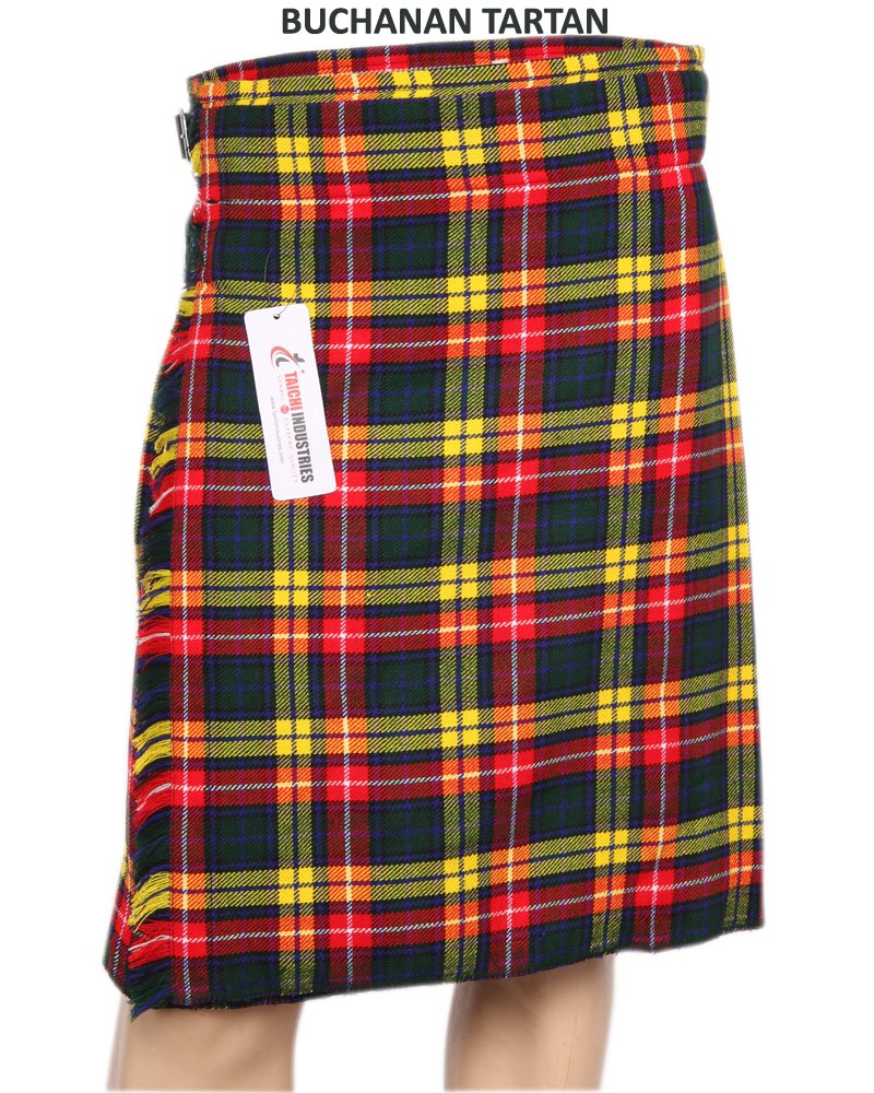 44 Size Men's Buchanan Tartan Kilts 5 Yard Tartan kilts Casual Kilts Wedding Kilts