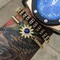 Brand Anil Arjandas Men Bracelets Titanium Steel Beads Pave Setting Luxury
