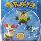 Pokmon - Action Pose Figures Set Assorted (3-Pack) - Multi