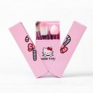 8pcs cute kitty handle hello kitty make up brush set pink kids makeup brushes...