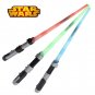 Star Wars Lightsaber LED Light Saber Telescopic Cosplay Star Wars Weapons Swo...