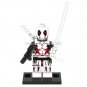 White Deadpool Figure Single Sale Marvel Avengers Super Heroes Minifigure