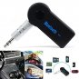 2016 Handfree Car Bluetooth Music Receiver Universal 3.5mm Streaming A2DP Wir...