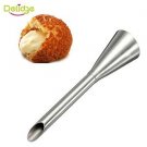 Delidge Stainless Steel Icing Piping Nozzle Cream Beak Pastry Puff Cream Inje...
