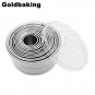 Stainless Steel Round Smooth Buscuit Mould Cookie Cutters