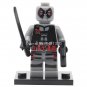 XINH 192 Marvel Gray Deadpool Minifigure With Gun and Sword Single Sale Aveng...