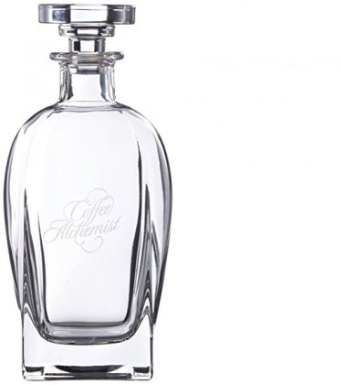 Coffee Alchemist Logo Whiskey Decanter