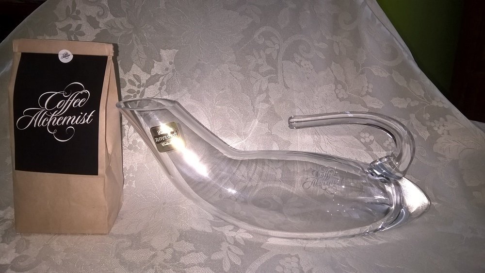 Coffee Alchemist Logo LImited Edition Crystal Duck Decanter(Last One)