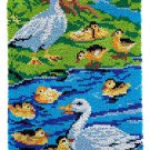 Duck Family Rug Latch Hooking Kit (52x38cm)