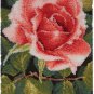 Rug Making Latch Hooking Kit | Red Rose (60x90cm printed canvas)